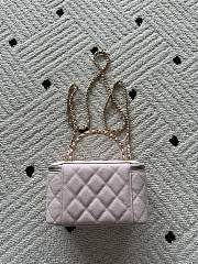 Kitlife Chanel Vanity Pink Grained Leather AP3940 17x9.5x8cm  - 2