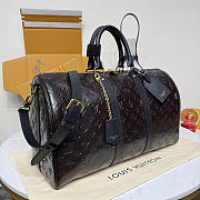 Kitlife Louis Vuitton Keepall 45 Travel Bag Dark Brown M26460 45x20x27cm - 6