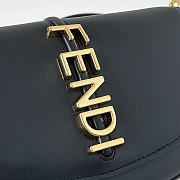 Kitlife Fendi Fendigraphy Wallet on Chain Black 20x4x13cm - 4