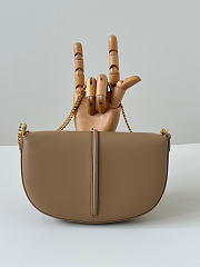 Kitlife Fendi Fendigraphy Wallet on Chain Beige 20x4x13cm - 6