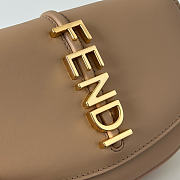 Kitlife Fendi Fendigraphy Wallet on Chain Beige 20x4x13cm - 2