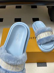 Kitlife Louis Vuitton Bliss Comfort Mule Blue - 5