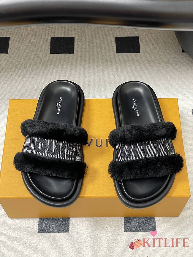 Kitlife Louis Vuitton Bliss Comfort Mule Black - 1