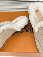 Kitlife Louis Vuitton Soho Open Back Loafer Beige Suede - 6