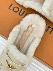 Kitlife Louis Vuitton Soho Open Back Loafer Beige Leather - 3