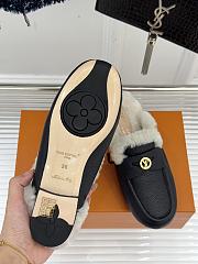 Kitlife Louis Vuitton Soho Open Back Loafer Black Leather - 2