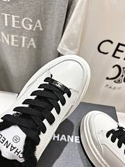 Kitlife Chanel 2025 Platform Biscuit Shoes with Wool Lining White - 5