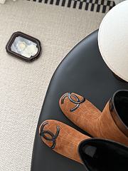 Kitlife Chanel 2025B Long Boots Brown Suede Leather  - 4