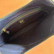 Kitlife Miu Miu Tote Bag Black Suede Corduroy 5BG231 35x40cm  - 2