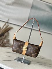 Kitlife Louis Vuitton Pochette Mia Monogram Brown Bag M26191 14.5x8x22cm - 1