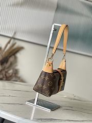 Kitlife Louis Vuitton Pochette Mia Monogram Brown Bag M26191 14.5x8x22cm - 6