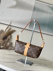 Kitlife Louis Vuitton Pochette Mia Monogram Brown Bag M26191 14.5x8x22cm - 5