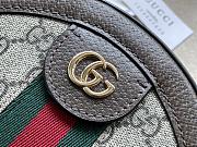 Kitlife Gucci Ophidia Mini GG Round Shoulder Bag Beige ‎550618 18x18x4.5cm - 2