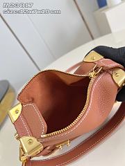 Kitlife Louis Vuitton Side Trunk Black with Gold Buckle M15224 18x12.5x8cm - 6