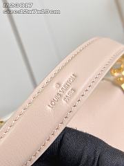 Kitlife Louis Vuitton Side Trunk Beige with Gold Buckle M15224 18x12.5x8cm - 6