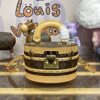 Kitlife Louis Vuitton Ellis Bag Brown Monogram M24843 19.5x12x11.5cm