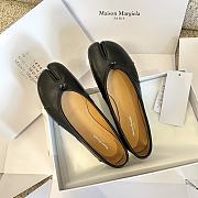 Kitlife Maison Margiela MM6 Pleated Split-toe Shoes Black - 6