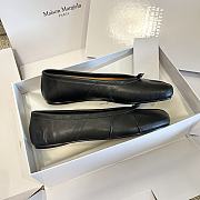 Kitlife Maison Margiela MM6 Pleated Split-toe Shoes Black - 2