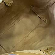 Kitlife Gucci Giglio Large Tote Bag Brown Suede GG Canvas 853971 60x47x16cm - 4