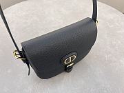 Kitlife Dior Medium Bobby Bag Black Grained Calfskin 22×17×6cm - 3