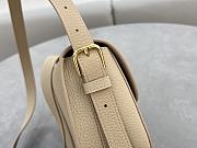 Kitlife Dior Medium Bobby Bag Beige Grained Calfskin 22×17×6cm - 6