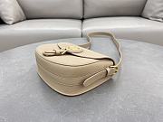 Kitlife Dior Medium Bobby Bag Beige Grained Calfskin 22×17×6cm - 5