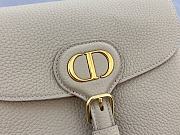 Kitlife Dior Medium Bobby Bag Beige Grained Calfskin 22×17×6cm - 2