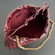 Kitlife Bottega Venetta Dustbag Notte Burgundy 839394 33x19x8cm - 6