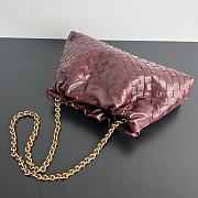 Kitlife Bottega Venetta Dustbag Notte Burgundy 839394 33x19x8cm - 5