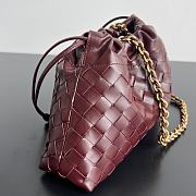 Kitlife Bottega Venetta Dustbag Notte Burgundy 839394 33x19x8cm - 4