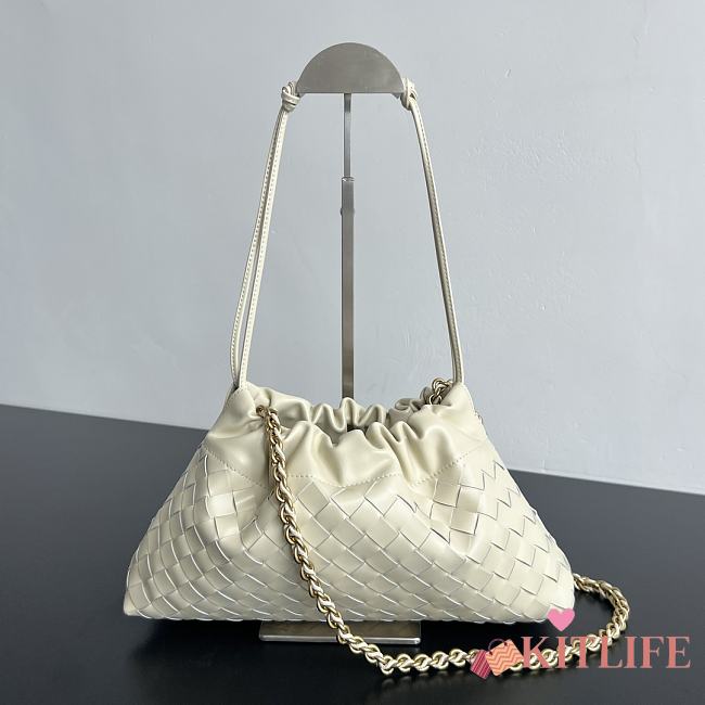 Kitlife Bottega Venetta Dustbag Notte Off-white 839394 33x19x8cm - 1