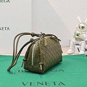 Kitlife Bottega Veneta Concert Pouch Green 794258 18.5x11.5x8.5cm - 4