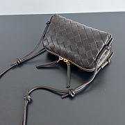 Kitlife Bottega Veneta Concert Pouch Dark Brown 794258 18.5x11.5x8.5cm  - 6