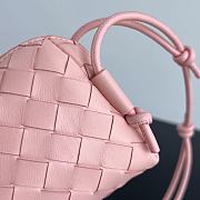 Kitlife Bottega Veneta Concert Pouch Pink 794258 18.5x11.5x8.5cm - 3