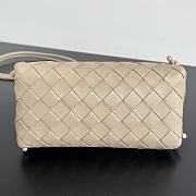 Kitlife Bottega Veneta Concert Pouch Beige 794258 18.5x11.5x8.5cm - 4
