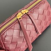 Kitlife Bottega Veneta Concert Pouch Burgundy 794258 18.5x11.5x8.5cm - 2