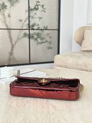 Kitlife Chanel Large Flap Bag With Handle Red AS5807 12.5x30x5cm - 6