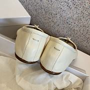 Kitlife Maison Margiela MM6 Pleated Split-toe Shoes White - 4