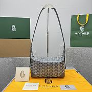 Kitlife Goyard Bowling Crossbody Bag Grey 25x12x12cm - 1