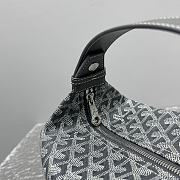 Kitlife Goyard Bowling Crossbody Bag Grey 25x12x12cm - 5
