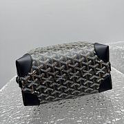 Kitlife Goyard Bowling Crossbody Bag Black 25x12x12cm - 2