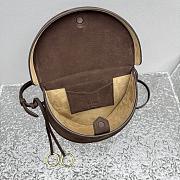 Kitlife Alaia 25SS Waist Bag Brown Nubuck Calfskin Leather 20x11x17cm - 6