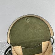 Kitlife Alaia 25SS Waist Bag Green Nubuck Calfskin Leather 20x11x17cm  - 3