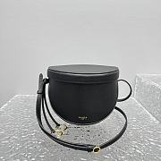 Kitlife Alaia 25SS Waist Bag Black Nubuck Calfskin Leather 20x11x17cm - 1