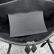 Kitlife Alaia Le Teckel Tote Bag in Black Grained Leather 42x19x21cm - 2