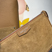 Kitlife Louis Vuitton Verso Hobo Handbag Tan Suede M27022 30x15.5x33cm  - 6