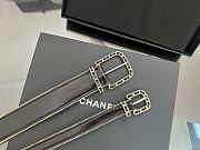 Kitlife Chanel Interlocking CC Logo Belt Black With Gold Buckle - 3