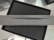 Kitlife Chanel Interlocking CC Logo Belt Black With Silver Buckle - 6