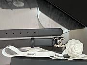 Kitlife Chanel Belt Double C 30mm In Black Calfskin With Shiny Silver Buckle - 2