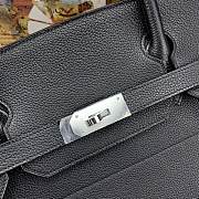 Kitlife Hermes Birkin Black Togo Leather With Silver Hardware 50cm - 6